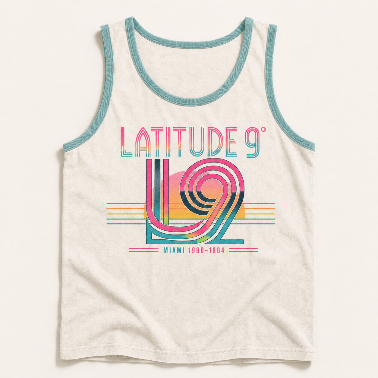Latitude 9 Miami 1980–1984 Tank in Miami Daylight
